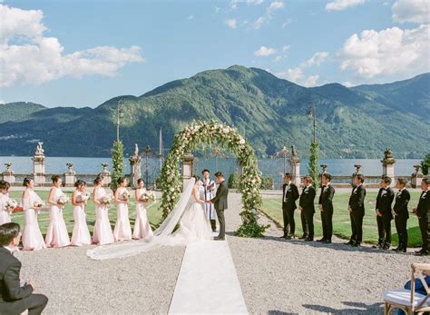 A Breathtaking Lake Como Wedding At Villa Sola Cabiati Lake Como