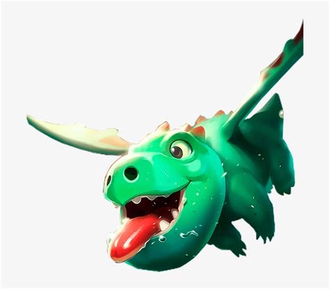 Baby Dragon Png Clash Royale Free Transparent Png Download Pngkey