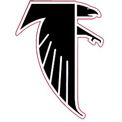 Atlanta Falcons Logo Outline