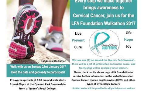 It does not always lead to cancer, but certain strains of the virus may be able to adversely affect the genetic material of the cells in the cervix. Walkathon for Cervical Cancer Awareness ID 19538