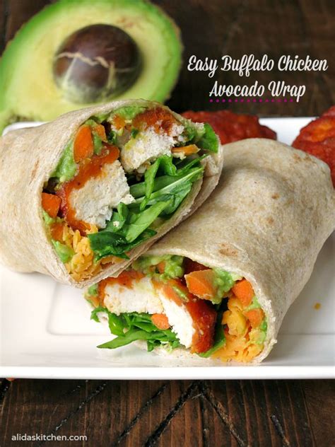 Jan 29, 2019 · speed tip! Easy Buffalo Chicken Avocado Wrap - Alida's Kitchen