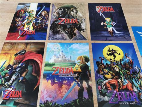 30 Different Styles Of Zelda Box Art Digitally Created By Us At Dads