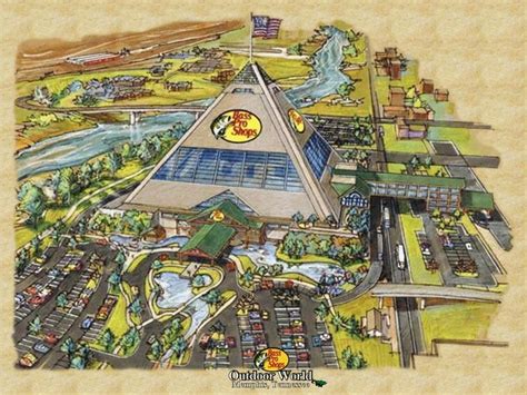 Bass Pro Memphis Pyramid Pyramids Memphis Landmarks