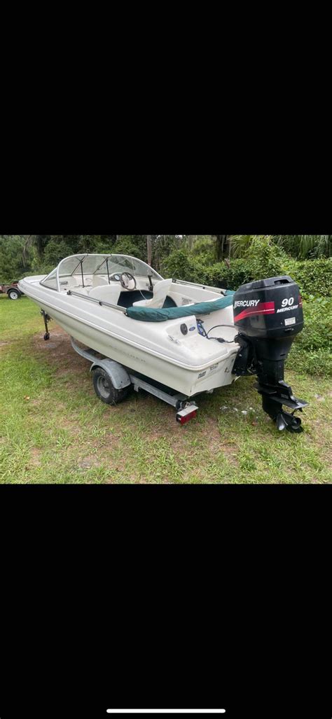 2001 Bayliner 16ft 90hp Mercury With Trailer Boats Citra Florida