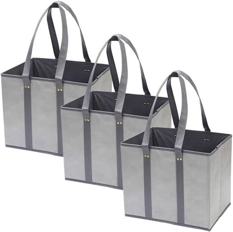 Reusable Grocery Shopping Box Bags Large Premium Quality Heavy Duty