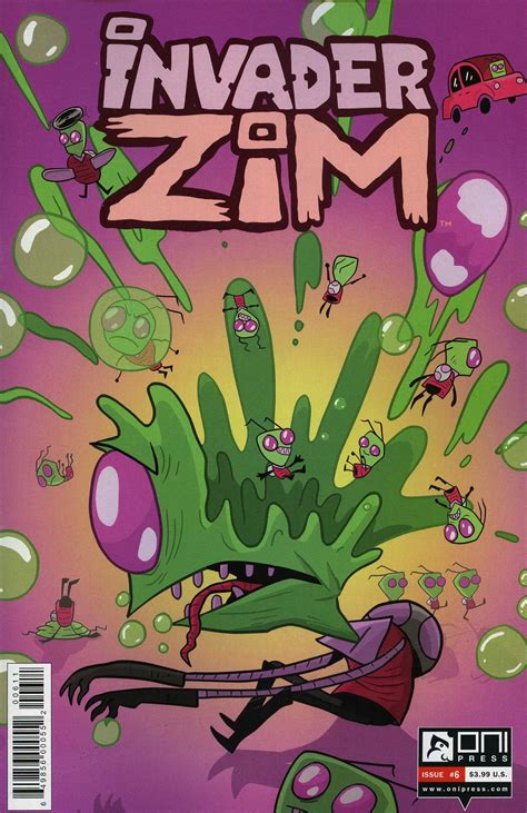 Invader Zim 6 Vf Oni Comic Book