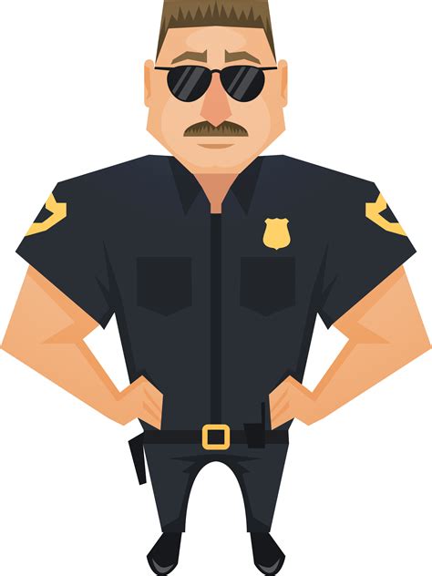 Download Judge Police Officer Handsome Download Hd Png Clipart Png Free