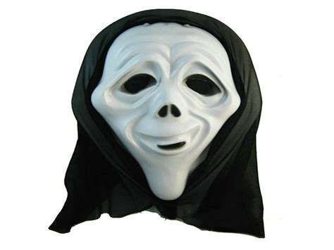Halloween Plastic Mask For Adult Fashion Party Scary Horror Mask Ghost