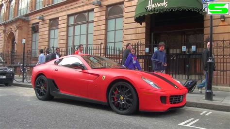 Matte Ferrari 599 In London Youtube