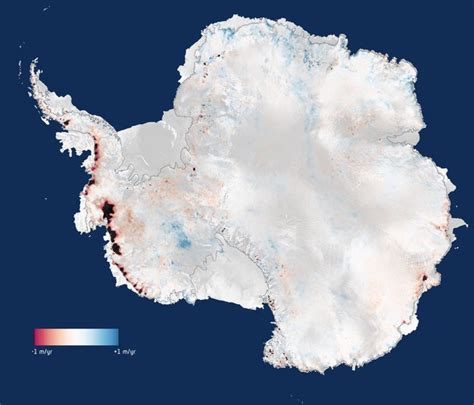 Esa Satellite Finds Sharp Increase In Antarctic Ice Loss Earth