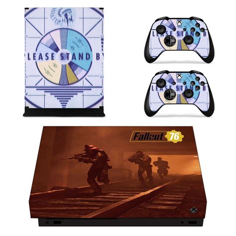 Fallout 76 Skin Sticker For Xbox One X And Controllers Consoleskins