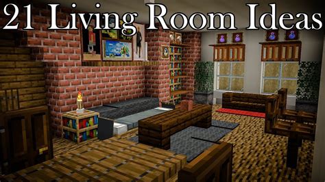 living room design minecraft pics home design