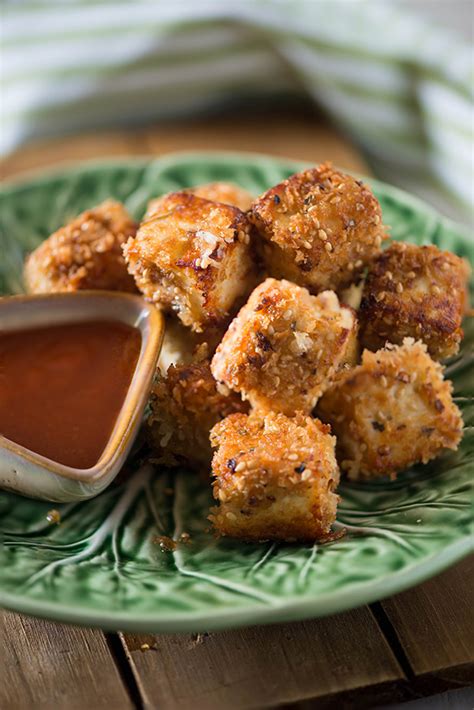 A small compact portion or unit: Paneer Nuggets Recipe - Cottage Cheese Nuggets - My Tasty ...