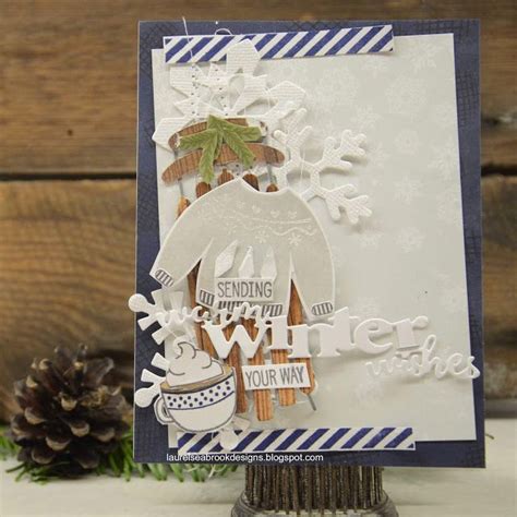 Inspired By Lets Go Sledding Winter Cards Fall Cards Seabrook