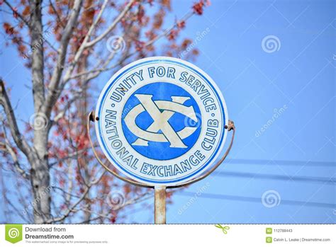 National Exchange Club Editorial Stock Photo Image Of Country