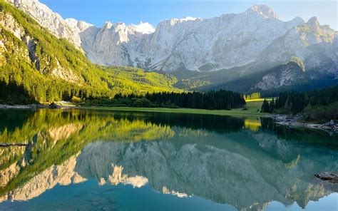 Italy Mountains Lake Forests Scenery Nature 412799