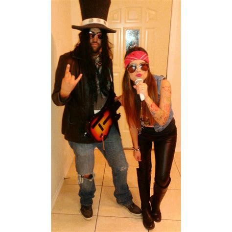 Shop axl clothing on redbubble in confidence. Slash and Axl Rose Guns & Roses Diy Costume Halloween ...