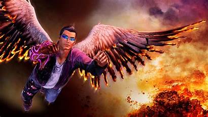 Saints Row Gat Hell Johnny Wallpapers Card