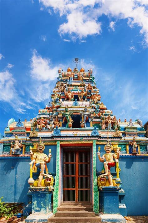 A Traditional Hindu Temple In Galle Road 8000 Colombo Sri Lanka Stock