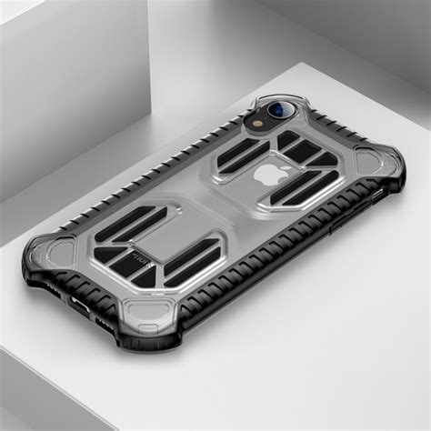 Baseus Cooling Case Rugged Cover Iphone Xr Clear Wiapiph61 Lf02