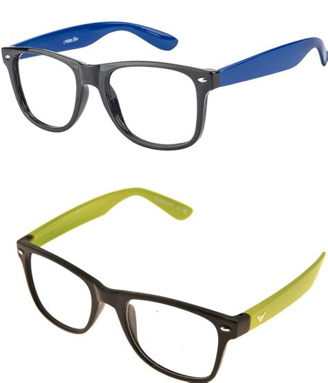 Unique Multicolor Rectangle Frame Eyeglasses For Men And Women Buy