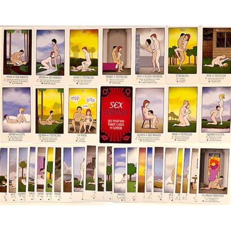 Sold Price 39 Risque Adult Only Sex Fortune Tarot Cards For Lovers