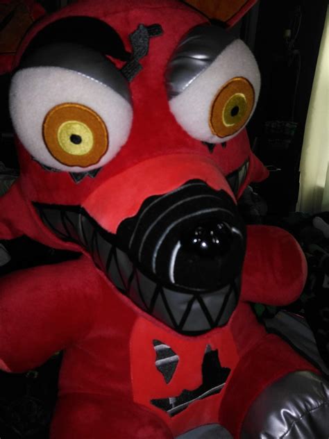 My Old GIANT Nightmare Foxy Plush Five Nights At Freddy S Amino