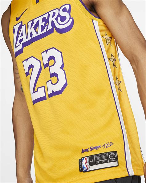 Lebron James Lakers City Edition Nike Nba Swingman Jersey Nike Au