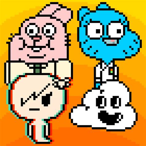 More 8 Bit Gumball Characters By Deltaplanet On Deviantart
