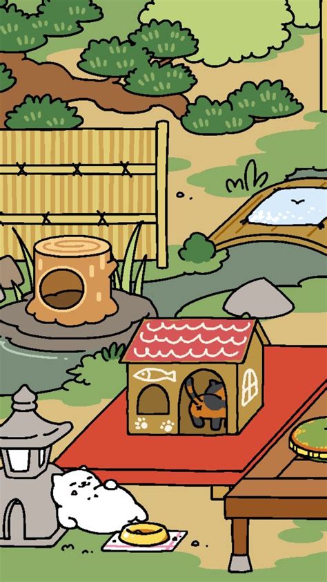In this video game collection we have 29 wallpapers. Pin de えリか em Neko atsume | Papeis de parede