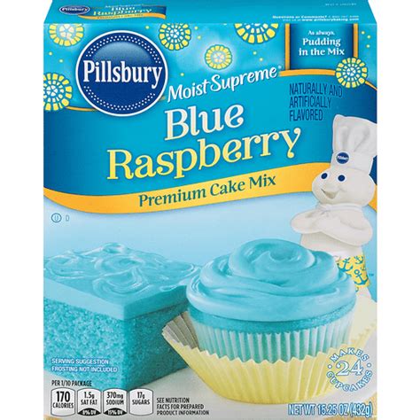 Pillsbury Blue Raspberry Premium Cake Mix Grocery My Country Mart