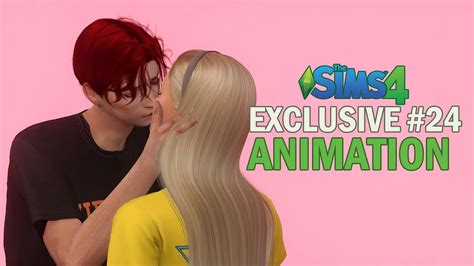 Sims 4 Animations Download Exclusive Pack 24 Kiss Animations Youtube