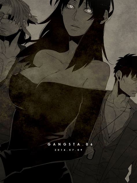 Register Gangsta Anime Gangsta Black Anime Characters