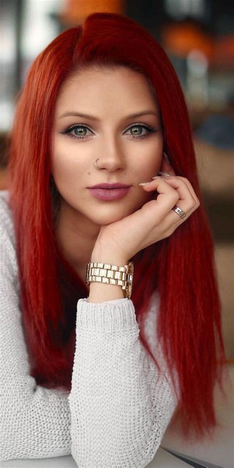 Fantástica Mujer Extremadamente Hermosa Gorgeous Redhead Beautiful