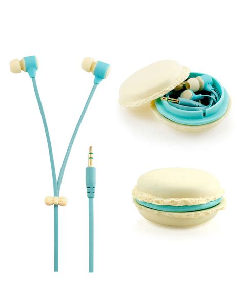 Colorful Earbud Headset With Macaron Case The Shopping Bag