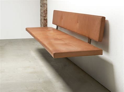 Lax Wall Mounted Bench Seating With Back By More Design Gil Coste