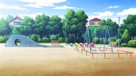Anime Anime Park And Anime Scenery Image Cenário Anime Fotografia