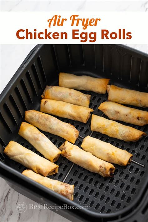 rolls egg chicken fryer air recipe recipes spring fresh box bestrecipebox asian check these