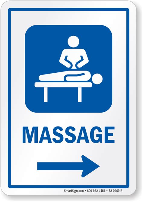 Massage Signs Custom Massage Slider Signs
