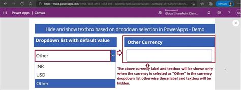 Powerapps Show Hide Fields Conditionally Based On Dropdown Selection