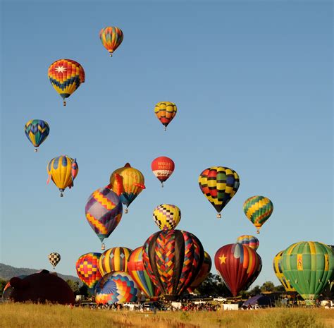 Enjoy Breathtaking Sights On A Hot Air Balloon Ride Or At A Fall