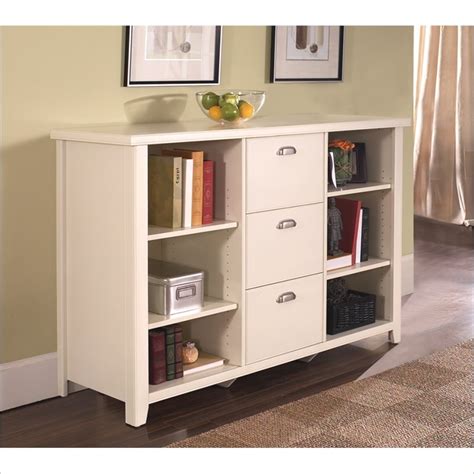 5 drawer wood cabinet with door, white. Kathy Ireland Home by Martin Tribeca Loft 3 Drawer Lateral ...