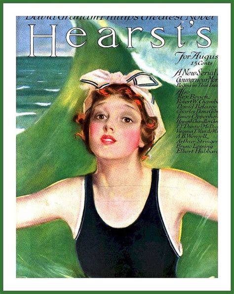 1915 august cover hearst s by penrhyn stanlaws penrhyn vintage magazines magazine cover