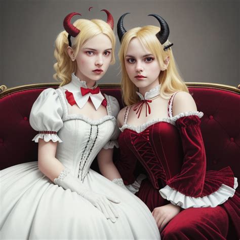 victorian lesbian demons by lordsopping1884 on deviantart