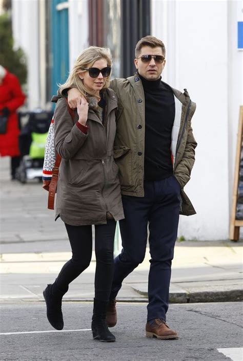 Strictly Lovebirds Rachel Riley And Pasha Kovalev Wear Matching Outfits On Romantic Stroll