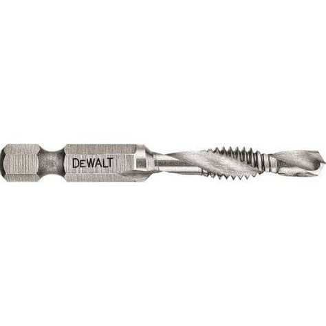 Dewalt Dwadtqtr1420 Impact Ready Tap And Drill Bit 14 In Dia 3 Flute