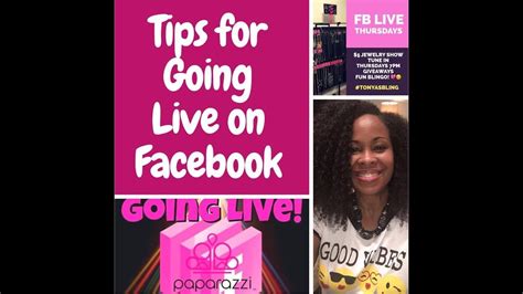 Paparazzi Accessories Going Live On Facebook Youtube