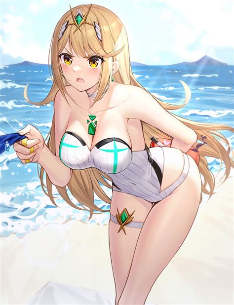 Mythra Xenoblade Chronicles And More Drawn By Ririko