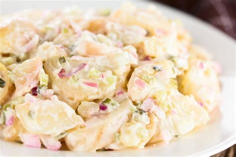 warm baked potato salad recipe