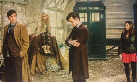 Why Run To The Tardis Behind The Scenes Shots Of The Day Of The Doctor